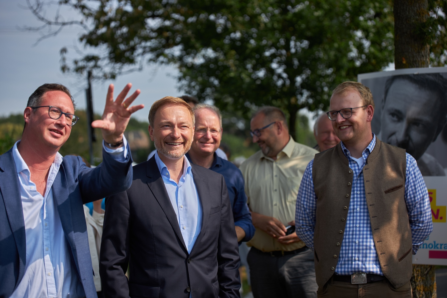 Sommerfest der FDP Wesel mit Christian Lindner