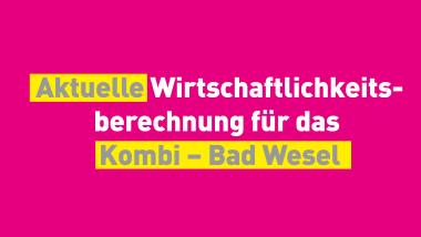 Kombibad wesel Fdp wesel